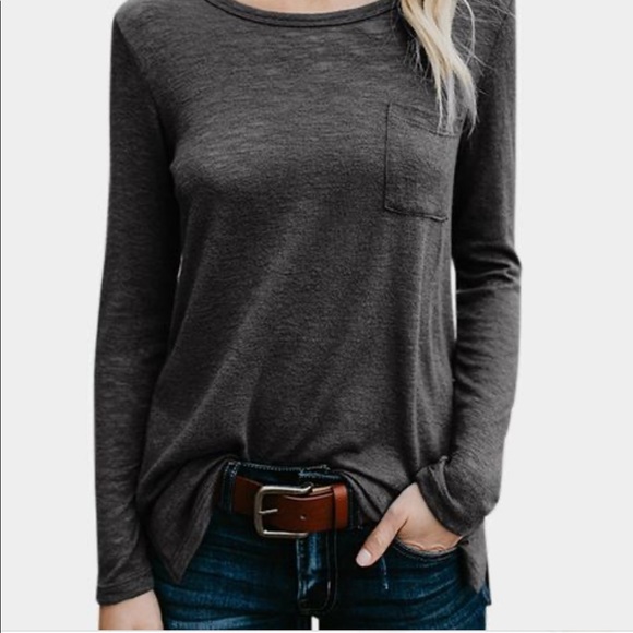 Madewell Flowy Pocket Tee - Picture 1 of 4
